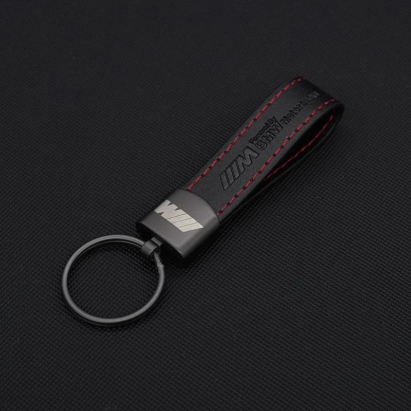 Autocollant de Voiture Chaud 2025 Cuir Métal Logo de Voiture Porte-clés Porte-clés Pour BMW E46 E90 E39 E60 E36 E30 E61 E91 E92 E87 F10 F20 F30 X5 E7