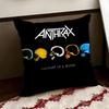 AAnthrax Band Cushion Cover Reversible Soft Durable Pillow Cover Home  Car MultiScene Use for Daily Comfort