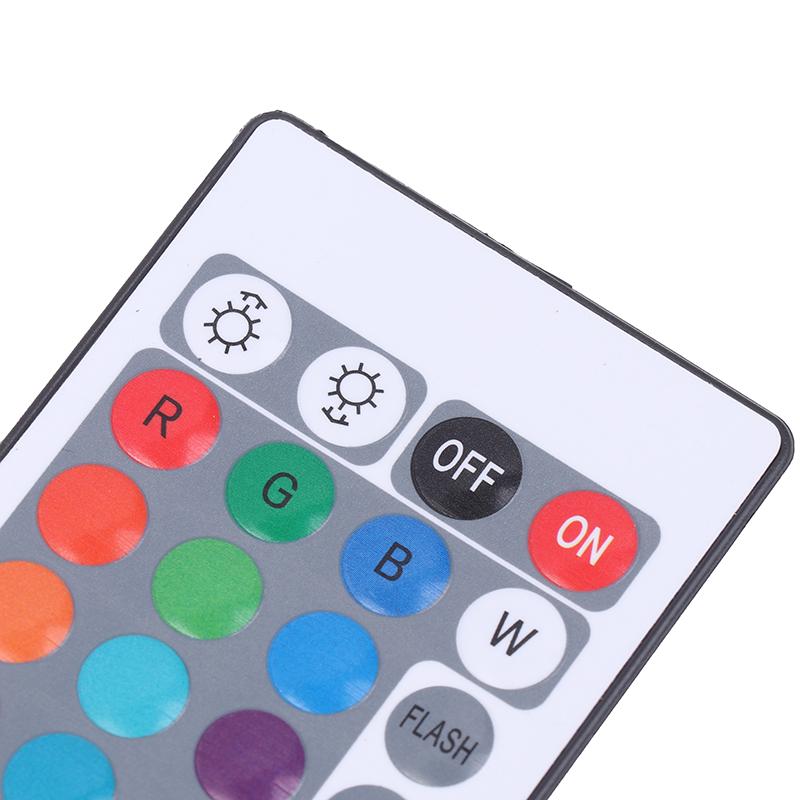 Color Rgb Light Board Round Led Light Source Low Voltage Dc 5V Switch Remote Control For Ornament Base Diy Led