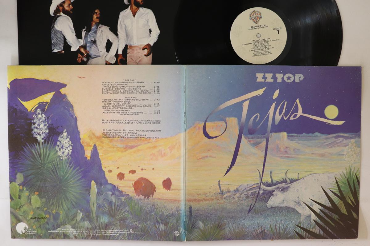 

LP Record ZZ TOP Tejas BSK3272 WARNER BROS. 1979 US Rock Used