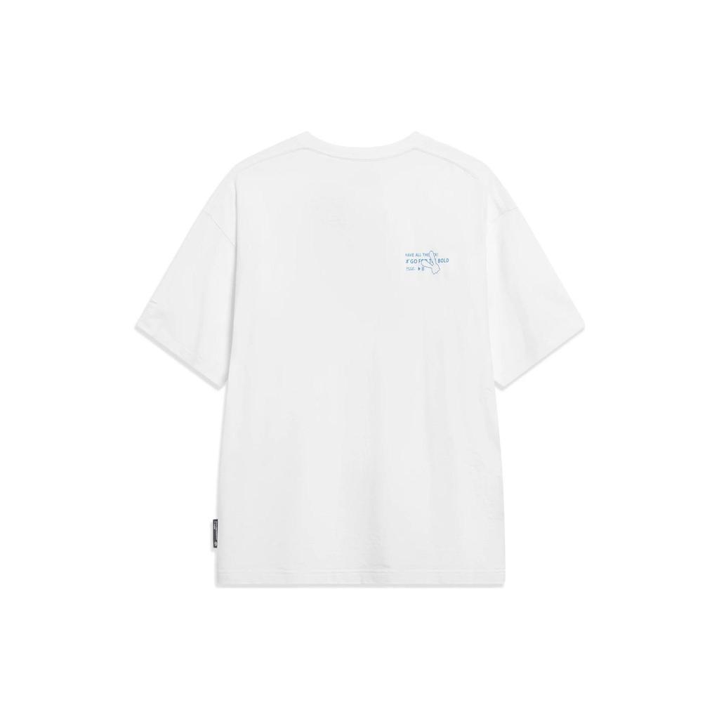 Li Ning X Disney T Shirt Unisex Ivory AHST309-6