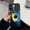 For Oppo Reno14 Pro 14F A5 A5X K13 Phone Cases Table Cartoon Cat Pattern Phone Case Camera Protection Shockproof Silicone Covers For Oppo Bumper Shell
