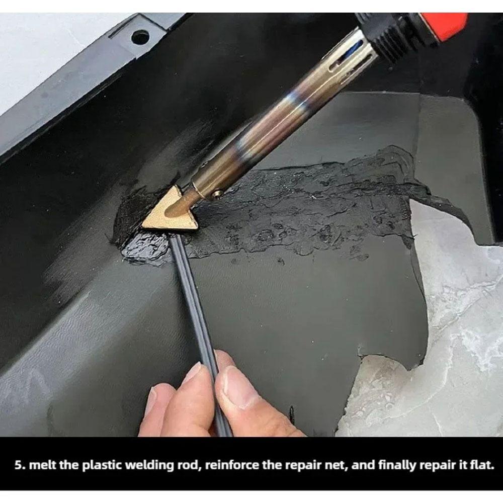 3 Stück/Set Messing Ersatzspitzen Dreieckiger Glättkopf Schweißspitzen Schweißreparaturwerkzeug