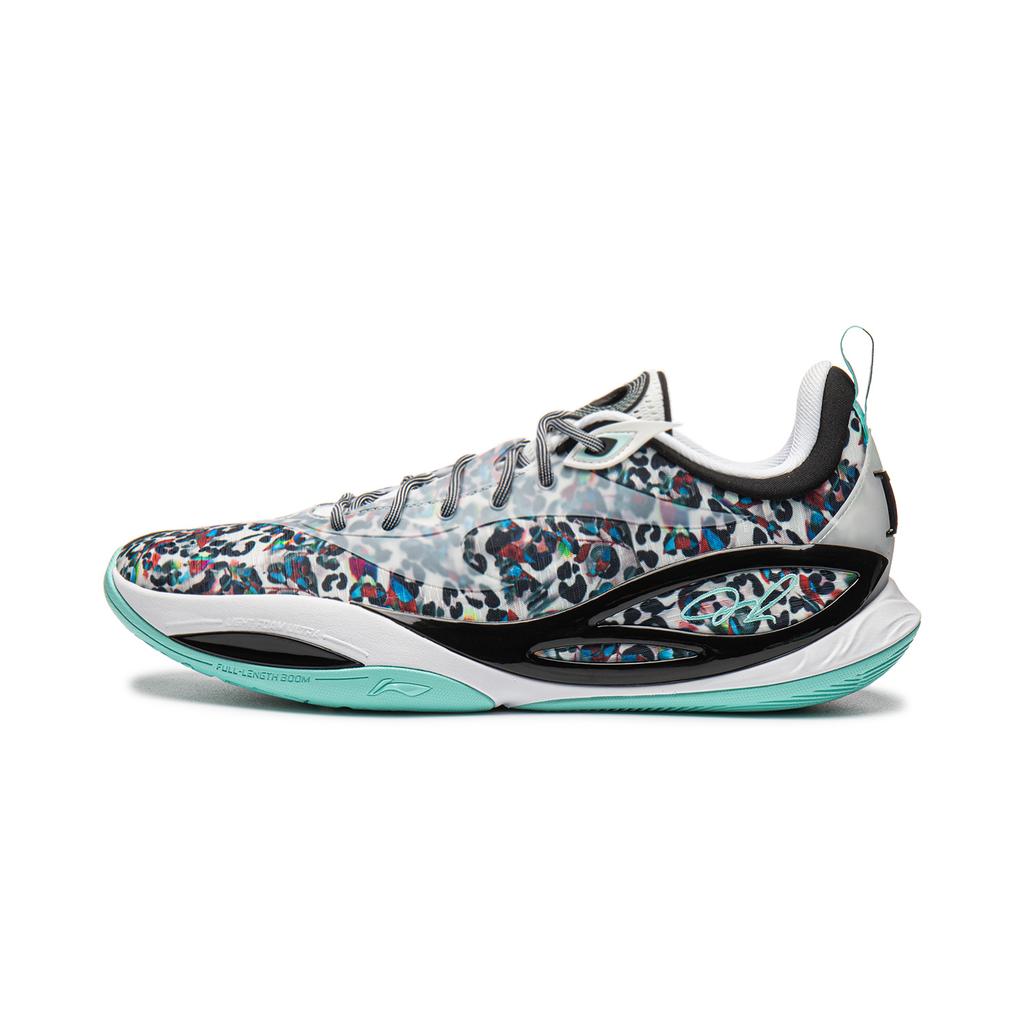 Li Ning DLO2 Low top Basketball Shoes Unisex White Black ABPW013-11
