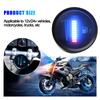 12V Fuel Level Indicator 10 LED 2Inch Gasoline Level Gauge High Precision Electronic Fuel Meter for Car Motorcycle SUV ATV Truck