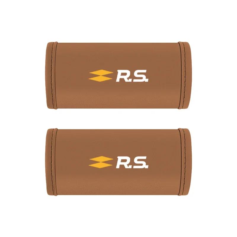 2026 Hot For Renault Hub Caps For Renault Kaptur Twingo Kadjar Captur Fluence Megane 2Pc Car Anti Slip Pull Glove Car Interior L