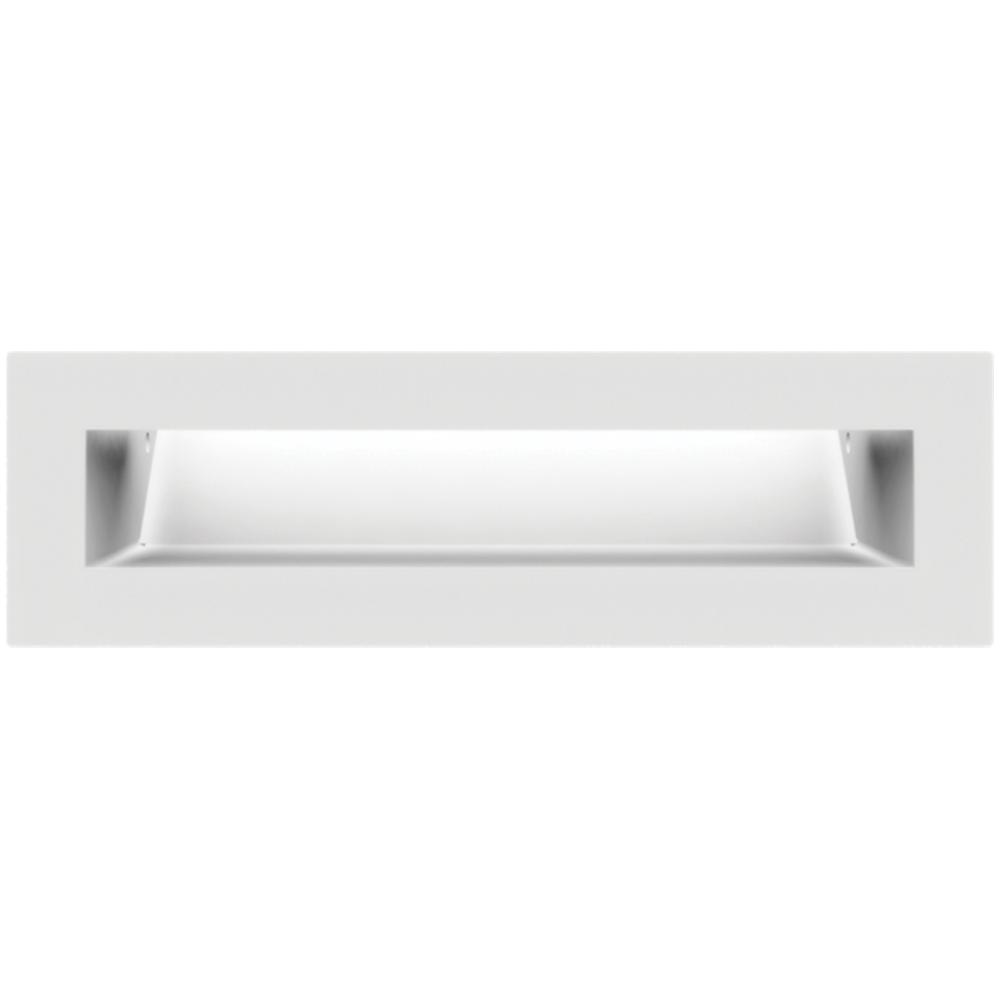 Vent Cover LUFT 6x20 White Slim