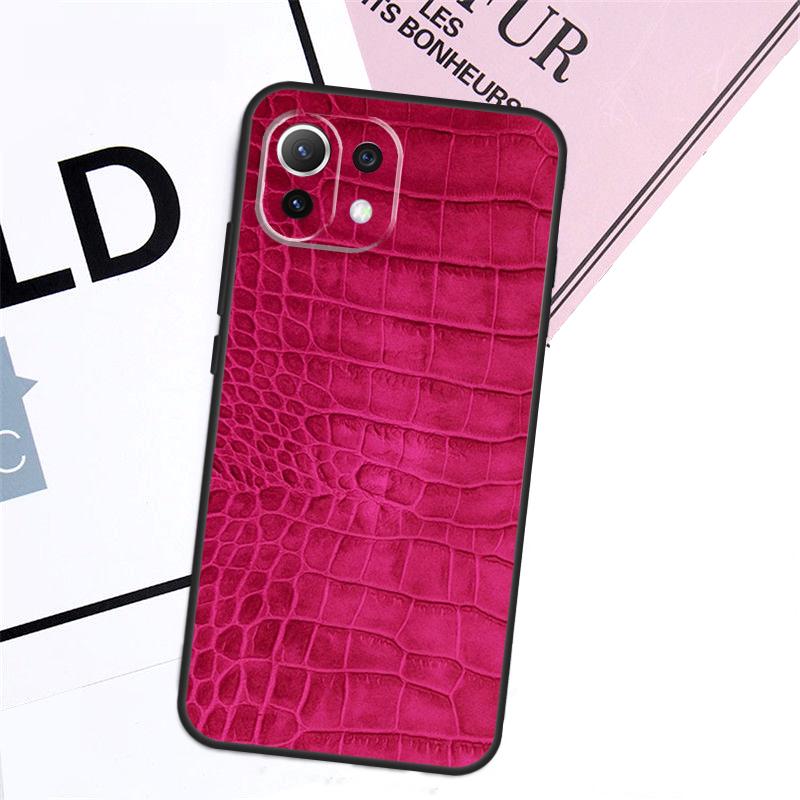 Crocodile Pattern Print Case For Xiaomi 17 Pro Max 14 15 Ultra 13T 15T 14T Pro POCO X7 Pro X5 X6 F5 F6 F7 F8 Cover