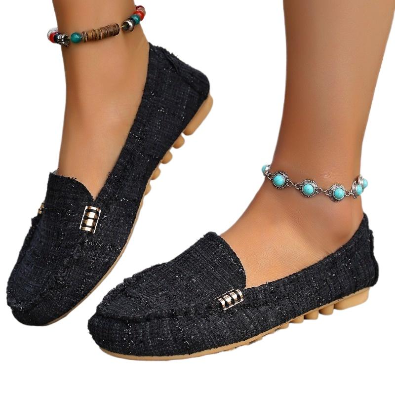 Fashion Women's Shoes 2025 Slip-on Women's Flats Fashion Leopard Print New Casual Plus Size Light Soft Bottom Best Seller Flat Shoes