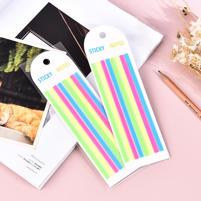 Ultra-Fine Colored Index Tabs: Semi-Transparent, Waterproof, Reusable Sticky Notes for Highlighting & Marking