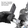 PeakDesign Motorcycle Bar Mount, Black, M-MM-AB-BK-1