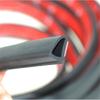 4M Large D-Type Car Door Weather Seal Hollow Strip Rubber Trim Weatherstrip