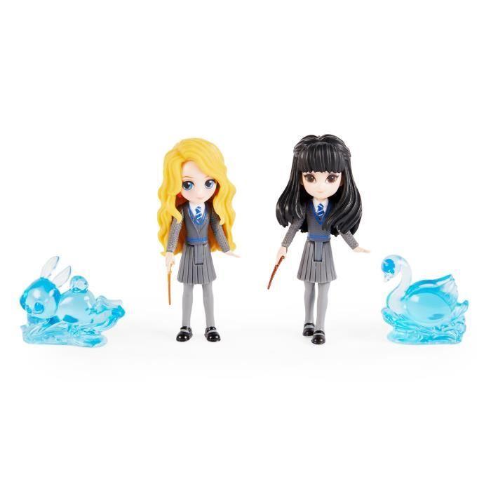 Coffret 2 figurines articulées Harry Potter Luna Lovegood et Cho Chang avec 2 figurines Patronus - SPIN MASTER