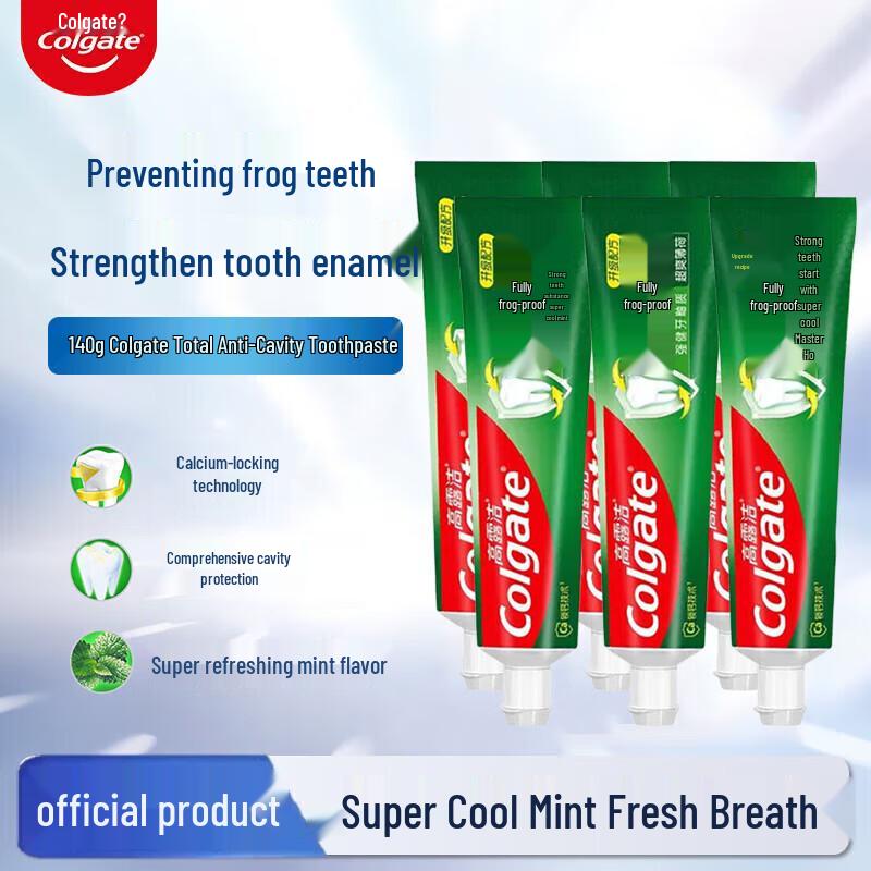 

Colgate Total Anti-Cavity Mint Toothpaste