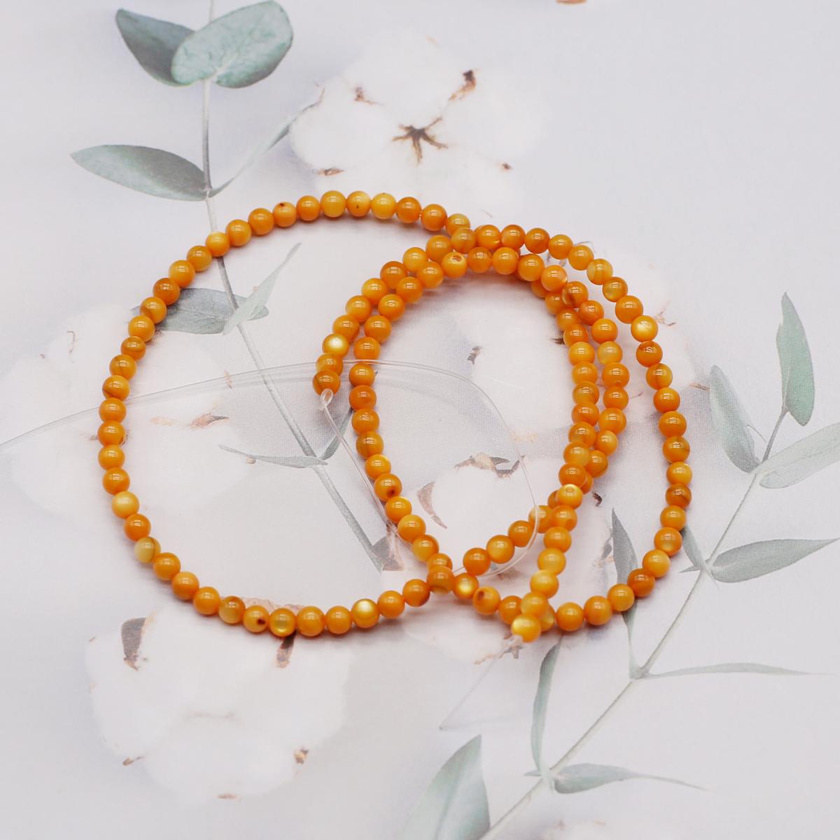 

Бусины из ракушек, круглые окрашенные бусины из натуральных ракушек для изготовления украшений своими руками, ожерелья, браслета, серег, аксессуаров 3-3.5mm