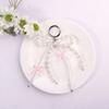 Y2K Phone Charm Pendant Cute Kawaii Pink Bowknot Keychain Bag Phone Strap Girl Cellphone Lanyard Keyring Birthday Jewelry Diy