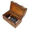 Memory Box Elegant Vintage Style Compact Portable Decorative Attractive Suitcase for Home Decoration