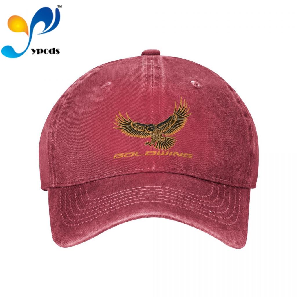 Goldwing Unisex-Baseballkappe, Unisex-Damen-Snapback-Mütze, Papa-Mütze, Sommer-Sonnenkappe für Unisex- und Damen-Hüte