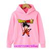 Dragon Ball Spring And Autumn Children Boys And Girls With Hoodies Sweaters Jackets Cartoons  Children's Clothes Baby Clothes