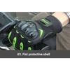 Motorcycle Gloves Anti Fall Anti-collision Off-road Riding Gloves Summer New Breathable Touch Screen Full Finger Gloves M-2XL