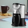 Cup Drip Coffee Maker American Coffee Machine Stainless Steel Coffee Maker Single Serve with Cup for Household Office Personal