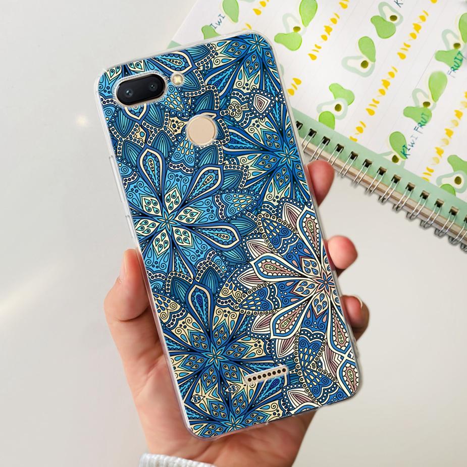 For Xiaomi Redmi 6 6A Case Cute Painted Cover Clear Silicone Phone Case Soft TPU Shell For Redmi 6A Redmi6 Redmi6A Fundas Bumper
