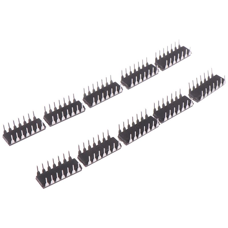 10Pcs Cd4093Be Cd4093 4093 Dip-14 Ti Chip Ic