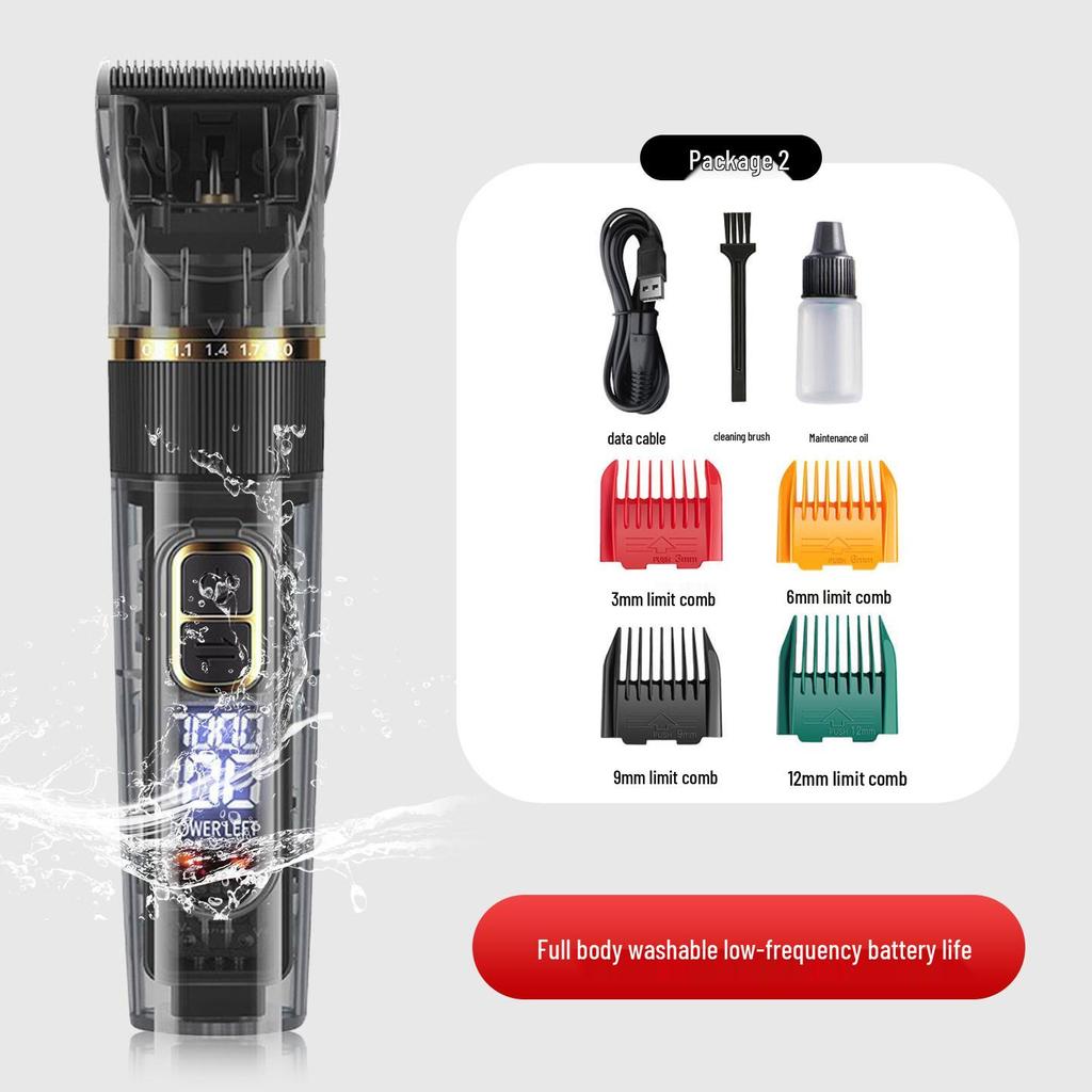 High-Power Electric Pet Clippers for Dog & Cat Paws