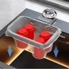 Disposable Filter Net Kitchen Sink Filter Suction Cup Sink Strainer Drainer Basket  Food Drainage
