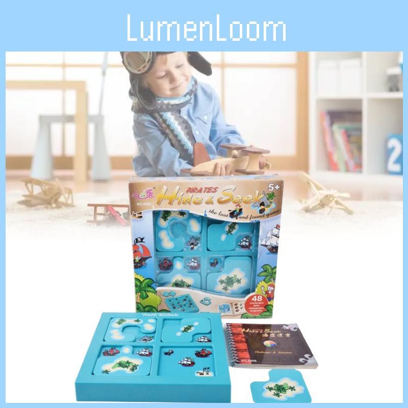 Hide Seek Pirates Iq Board Games Family Interactive Children Toys Festival Gift