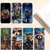 Rocket Raccoon Phone Case for Motorola Edge 20 30 S30 40 50 Fusion Lite Plus Pro Ultra Neo One Action Zoom Hyper Power Macro Vision
