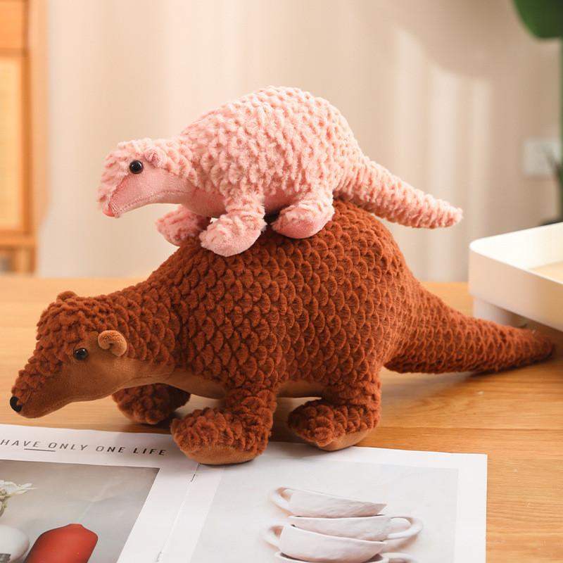 Plush Lovely Pangolin Figure Children Animal Stuffed Doll Sleeping Gift Pillow