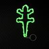 3D Printed Lizard Keychain, Glow in The Dark Pendant with Luminous Edges, Anime Keychain Pendant from The Adventures of Jackie Chan Metal Keychain