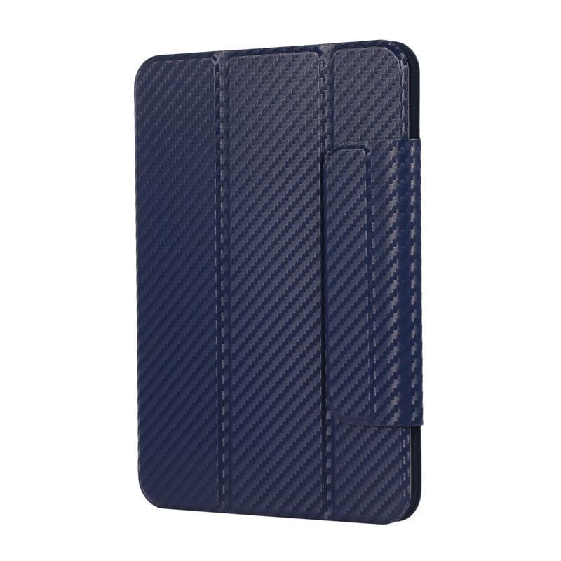 Magnetische Folio-Hülle aus Kohlefaser für iPad Mini 6 Pro 11 12.9 Mit Ständer Sleep/Wake TPU-Abdeckung Business-Stil