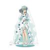 Sword Art Online Japanese Anime Peripherals Wedding Dress Version Acrylic Stand Collectible Desk Ornament Creative Gift Girl Toy
