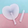 Practice Calligraphy Fan Wedding Party Anniversary Birthday Craft Fan Paper Fan Toy Fan Folding Fan