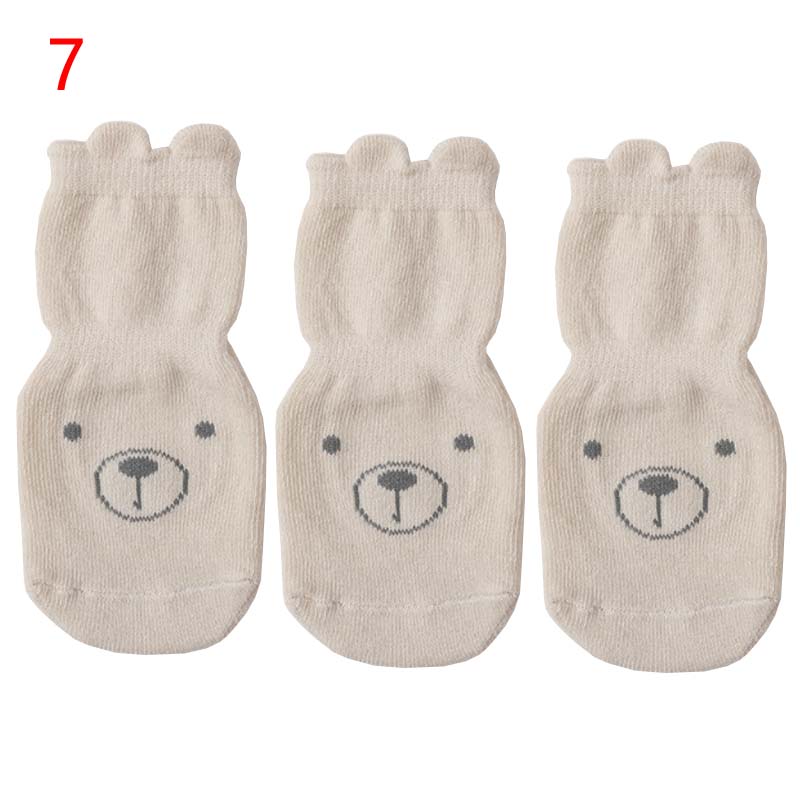 3Pair/lot New Cartoon Anti Slip Socks for Boys and Girls
