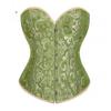 Women's  Sexy LaceBack Zip Corset Top Bustier G-string Body Shapewear