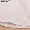 BITCED Plus Size Women's Loose-Fit Casual Chiffon Blouse