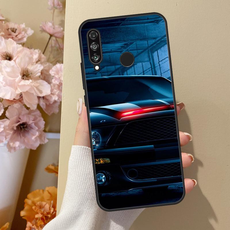 Knight Rider KITT Car Case For Huawei P30 Pro P50 P20 P40 Lite Nova 5T P Smart 2019 2021 Cover For Honor 50 Lite