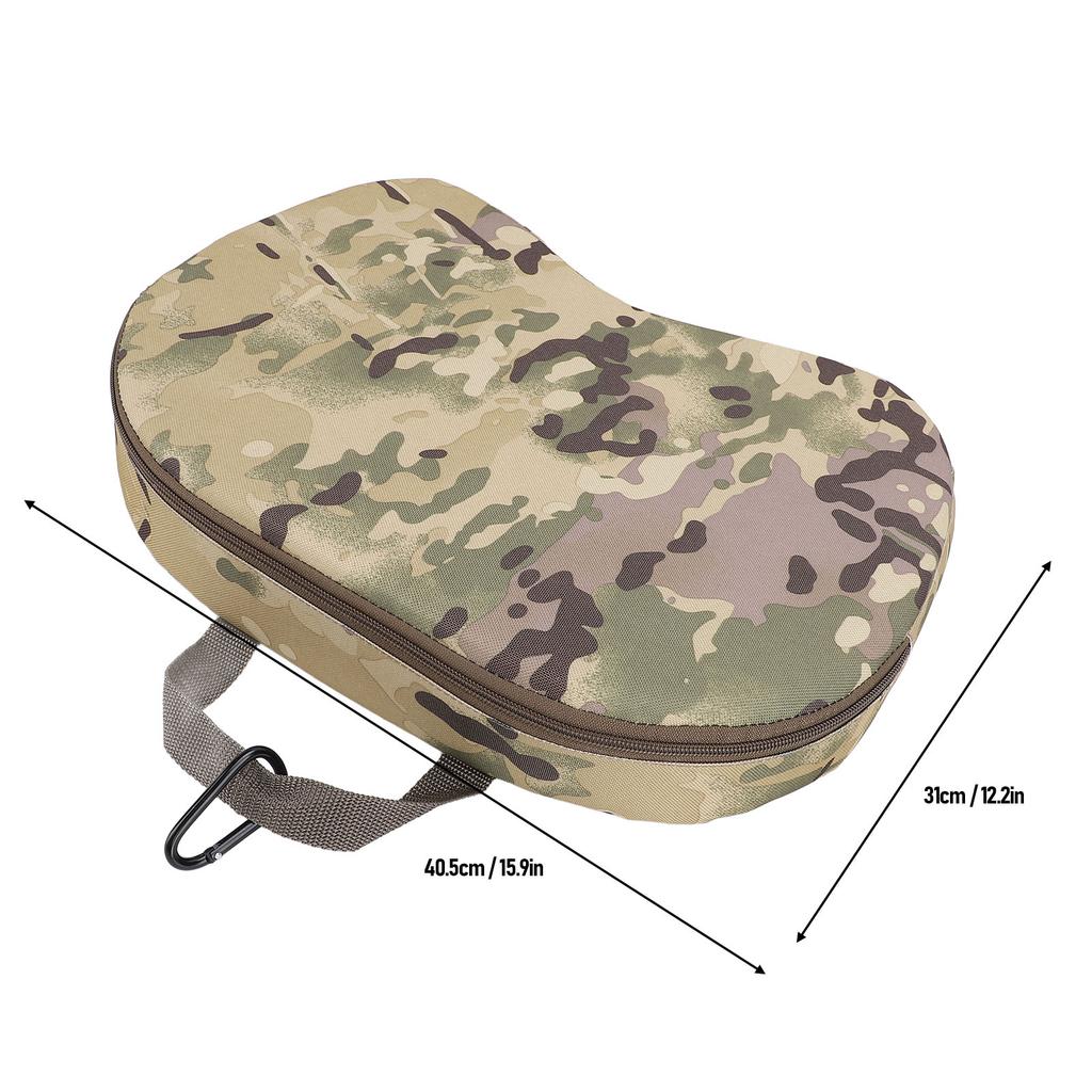 Przenośna poduszka do siedzenia Wielofunkcyjna kamuflażowa podkładka do siedzenia na zewnątrz, do ogrodu, na kemping, do rekreacji, na ryby