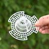 20Pcs Flower Pot Bottom Mesh Gasket Fixed Wing Design Strong Toughness Improving Drainage Flower Mesh Gasket Garden Supplies