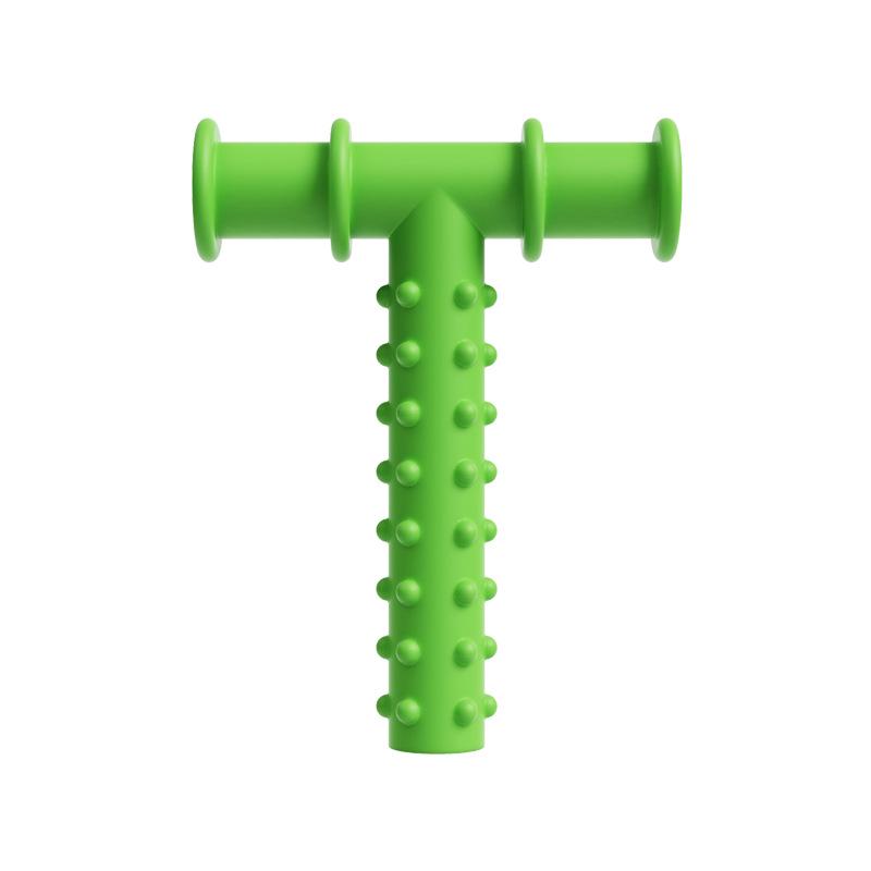 Κολιέ Οδοντοφυΐας Σιλικόνης σε σχήμα P & Παιχνίδι Μασήματος για Μωρά