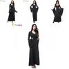 Long Black Stylish Vampire Dress For Women Perfect For Stage Shows And Themed Parties