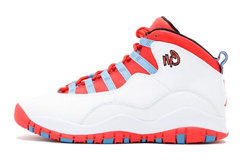 Jordan 10 Retro Chicago Flag GS 310806-114 37.5