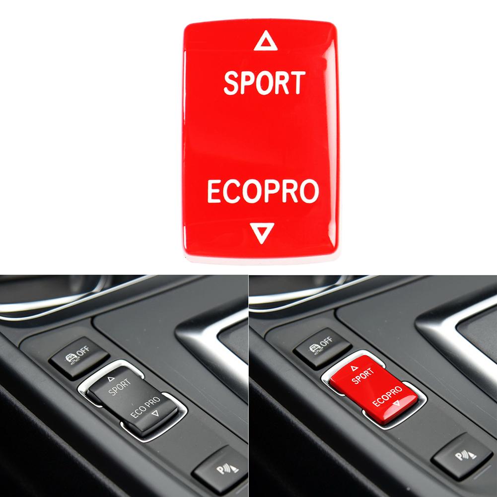 Premium Quality ABS Rubberized Car Replace Gear Mode Switch Button Trim for BMW