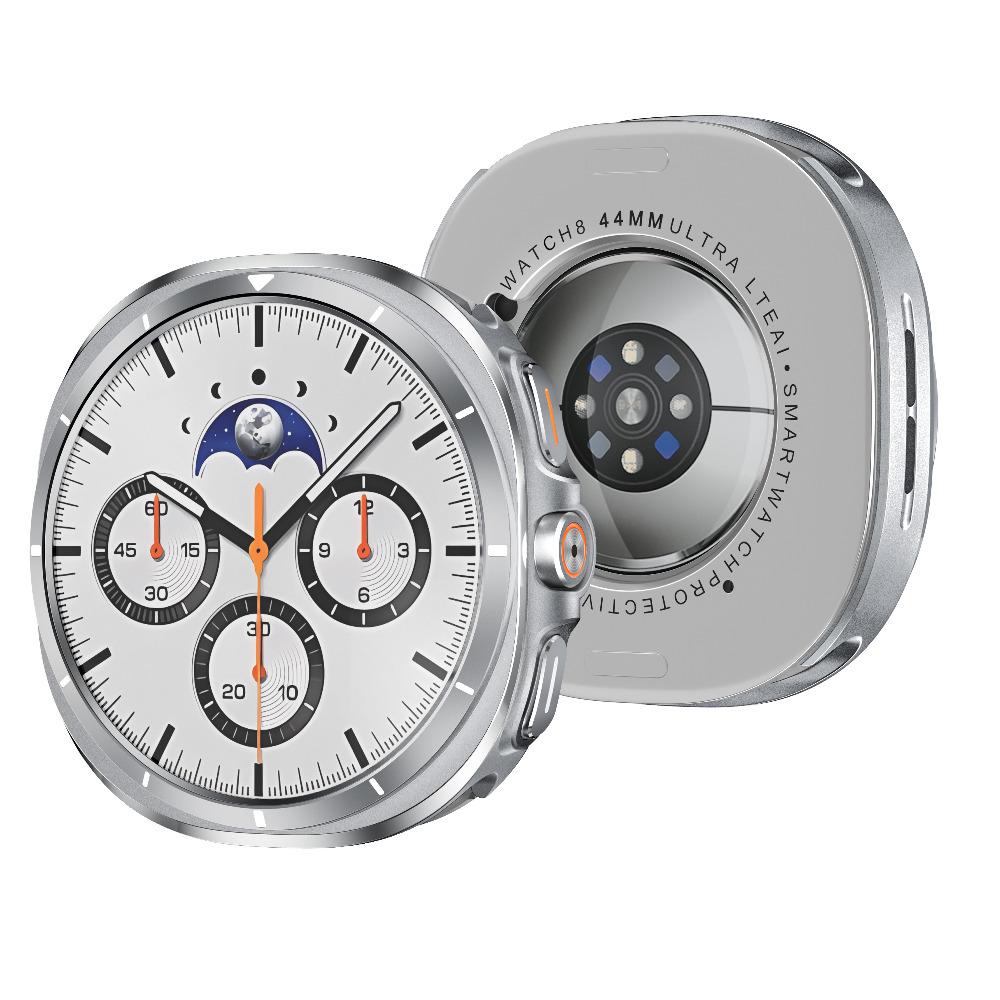 Metallfodral Skydd för Samsung Galaxy Watch 8 44mm 40mm Hård Bumper Skyddsfodral för GALAXY WATCH 8 40/44mm Tillbehör