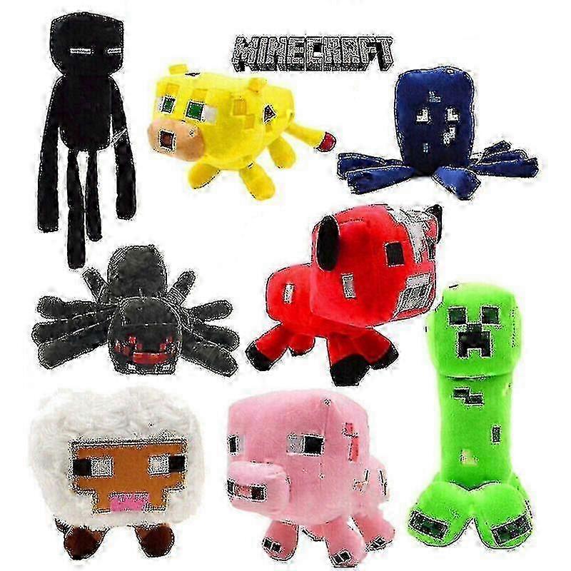 2025 Minecraft Plush Kids Gift Children Stuffed Animal Soft Plushies Birthday Toy