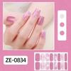Gradient Nails Polish Sticker French Tip Gels Nail Strips Nails Polish Wraps Glossy Gels Nail Sticker Manicures Sticker