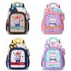 Cartoon Kids Backpack With Nylon Material And Ergonomic Shoulder Straps For School Use